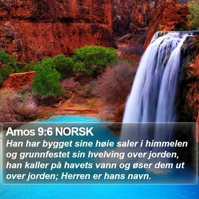 Amos 9:6 NORSK Bible Verse Image