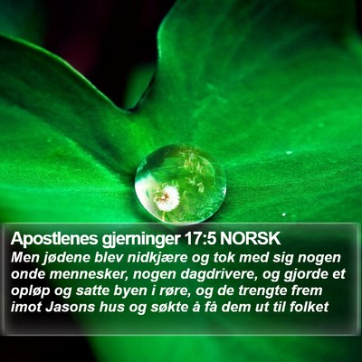 Apostlenes gjerninger 17:5 NORSK Bible Verse Image