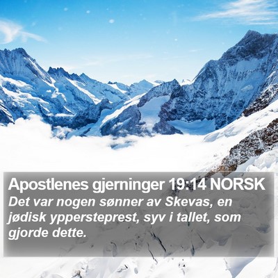 Apostlenes gjerninger 19:14 NORSK Bible Verse Image