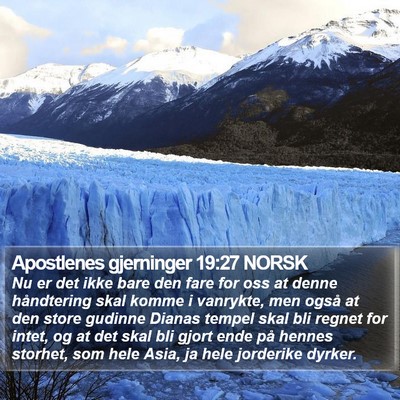 Apostlenes gjerninger 19:27 NORSK Bible Verse Image
