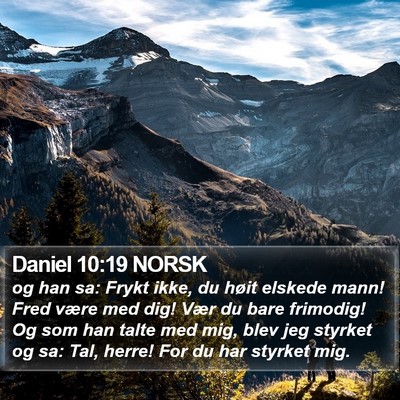 Daniel 10:19 NORSK Bible Verse Image