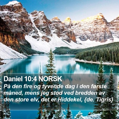 Daniel 10:4 NORSK Bible Verse Image