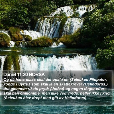 Daniel 11:20 NORSK Bible Verse Image