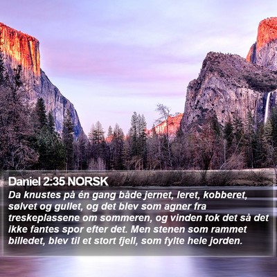 Daniel 2:35 NORSK Bible Verse Image