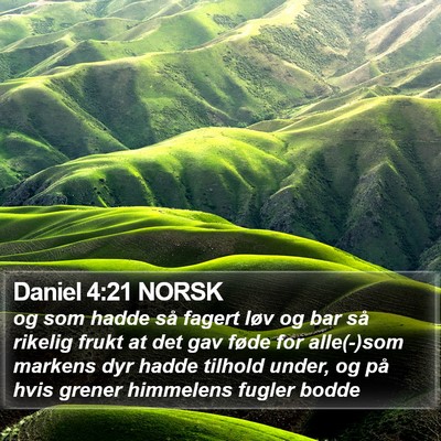 Daniel 4:21 NORSK Bible Verse Image