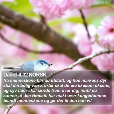 Daniel 4:32 NORSK Bible Verse Image