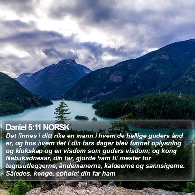 Daniel 5:11 NORSK Bible Verse Image