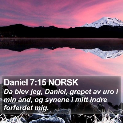 Daniel 7:15 NORSK Bible Verse Image