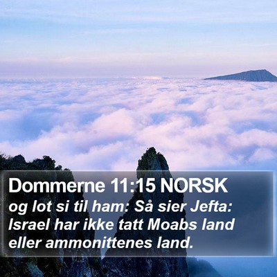 Dommerne 11:15 NORSK Bible Verse Image