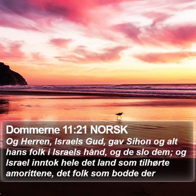 Dommerne 11:21 NORSK Bible Verse Image