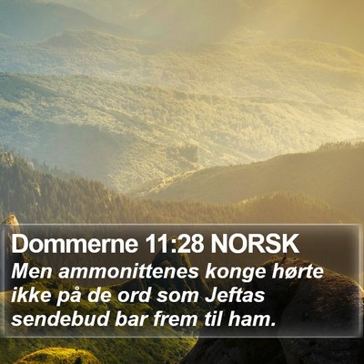 Dommerne 11:28 NORSK Bible Verse Image