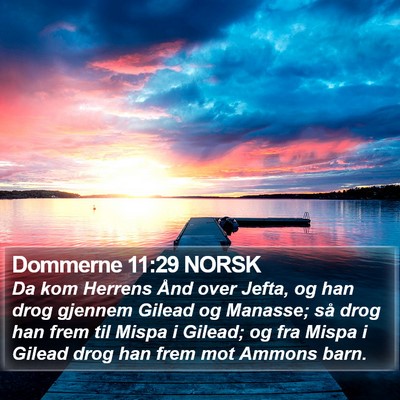 Dommerne 11:29 NORSK Bible Verse Image