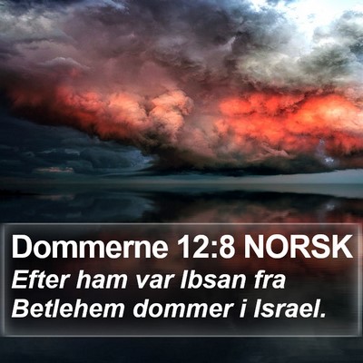 Dommerne 12:8 NORSK Bible Verse Image