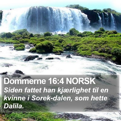 Dommerne 16:4 NORSK Bible Verse Image