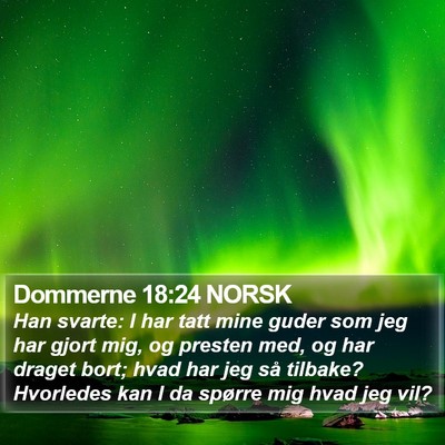 Dommerne 18:24 NORSK Bible Verse Image