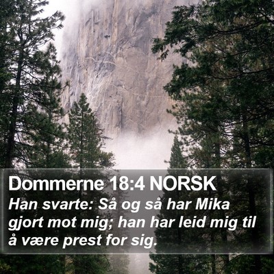 Dommerne 18:4 NORSK Bible Verse Image