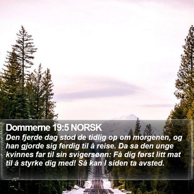 Dommerne 19:5 NORSK Bible Verse Image