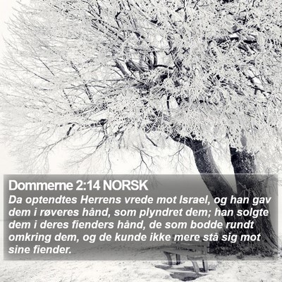 Dommerne 2:14 NORSK Bible Verse Image