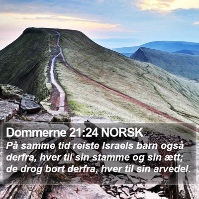 Dommerne 21:24 NORSK Bible Verse Image