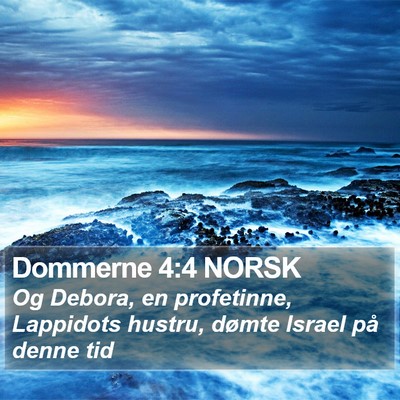 Dommerne 4:4 NORSK Bible Verse Image