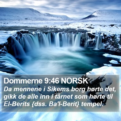 Dommerne 9:46 NORSK Bible Verse Image
