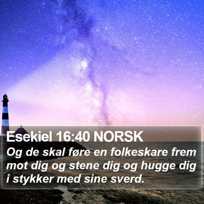Esekiel 16:40 NORSK Bible Verse Image