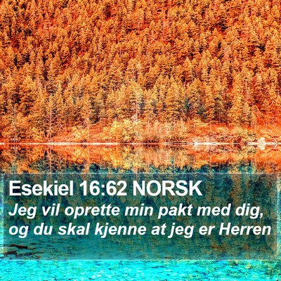 Esekiel 16:62 NORSK Bible Verse Image