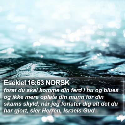 Esekiel 16:63 NORSK Bible Verse Image