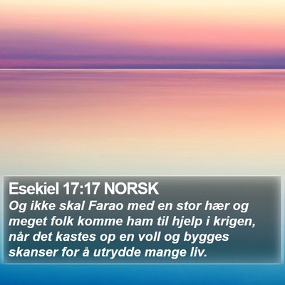 Esekiel 17:17 NORSK Bible Verse Image