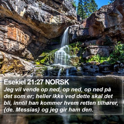 Esekiel 21:27 NORSK Bible Verse Image