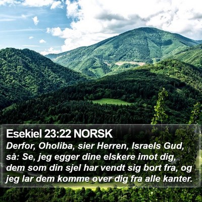 Esekiel 23:22 NORSK Bible Verse Image