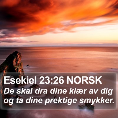 Esekiel 23:26 NORSK Bible Verse Image
