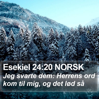 Esekiel 24:20 NORSK Bible Verse Image