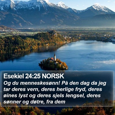 Esekiel 24:25 NORSK Bible Verse Image