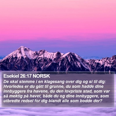 Esekiel 26:17 NORSK Bible Verse Image