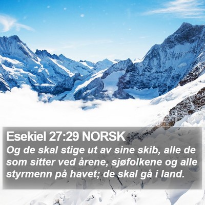 Esekiel 27:29 NORSK Bible Verse Image