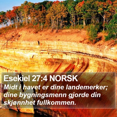 Esekiel 27:4 NORSK Bible Verse Image