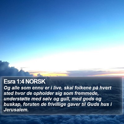 Esra 1:4 NORSK Bible Verse Image