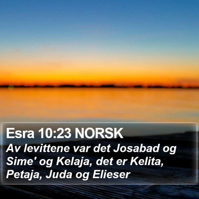 Esra 10:23 NORSK Bible Verse Image