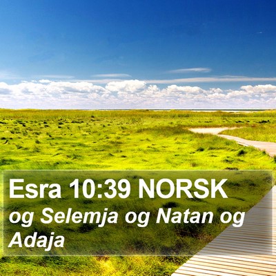 Esra 10:39 NORSK Bible Verse Image