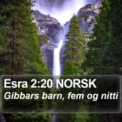 Esra 2:20 NORSK Bible Verse Image