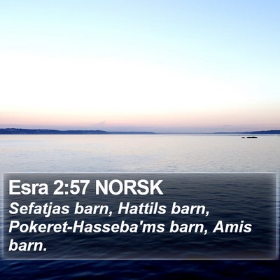 Esra 2:57 NORSK Bible Verse Image