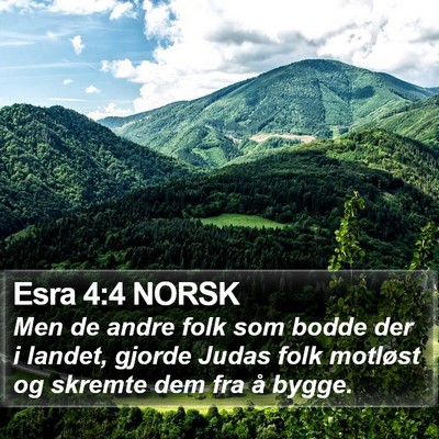 Esra 4:4 NORSK Bible Verse Image