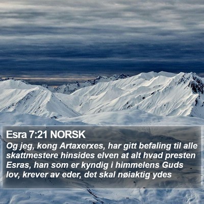 Esra 7:21 NORSK Bible Verse Image