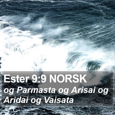 Ester 9:9 NORSK Bible Verse Image