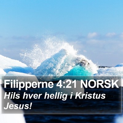Filipperne 4:21 NORSK Bible Verse Image