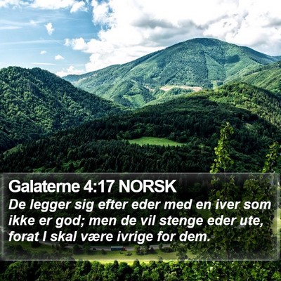 Galaterne 4:17 NORSK Bible Verse Image