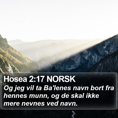 Hosea 2:17 NORSK Bible Verse Image