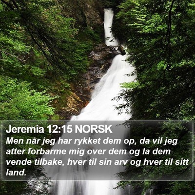 Jeremia 12:15 NORSK Bible Verse Image