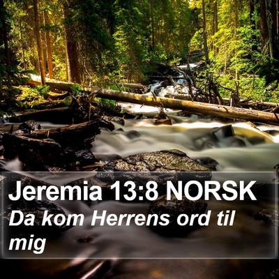 Jeremia 13:8 NORSK Bible Verse Image